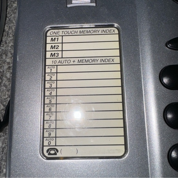 DURABRAND PH 3235 13 Memory Speakerphone Flash Redial Pause Cord Desk Telephone - Picture 15 of 16